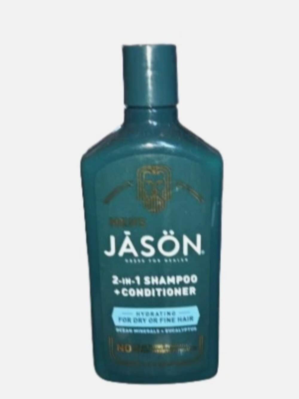 JASON Hydrating 2 in 1 Men's Shampoo + Conditioner for Dry or Fine Hair New